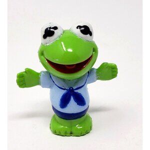 Jim Henson's Muppet Babies Kermit The Frog Figure 2 in Vintage